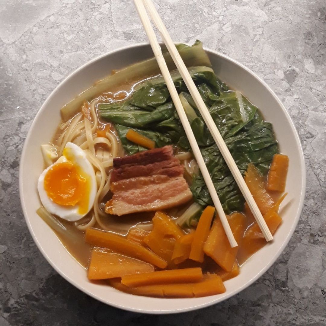Ramen gallego a mi manera Ramen gallego a mi manera
