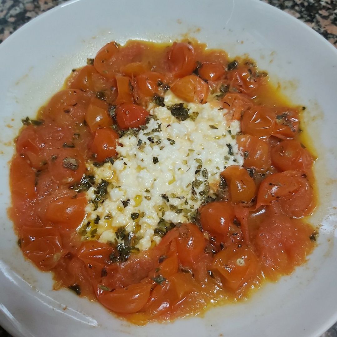 Salsa feta para pasta Salsa feta para pasta