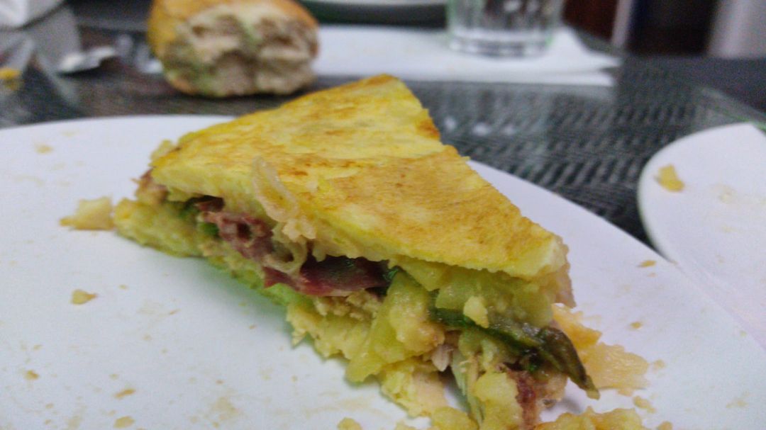 Tortilla de Serranito Tortilla de Serranito