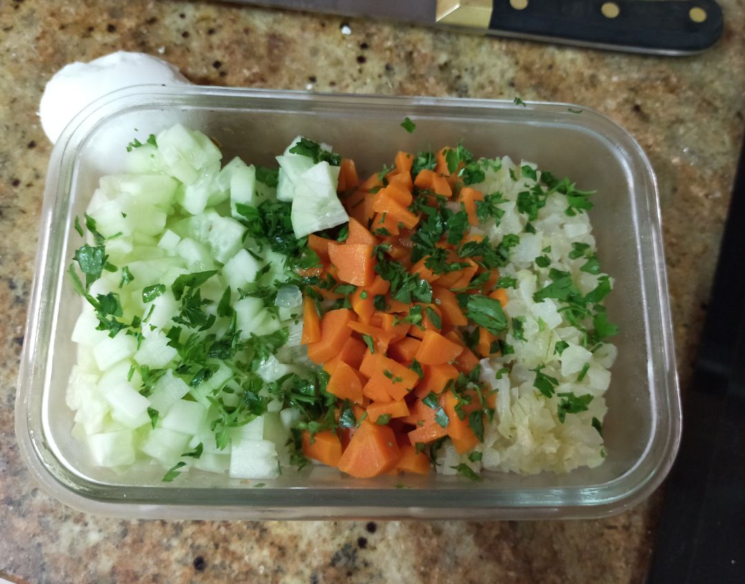 ☀️🥗 Ensalada fría de verano 🥗☀️ Paso 6 ☀️🥗 Ensalada fría de verano 🥗☀️ Paso 6