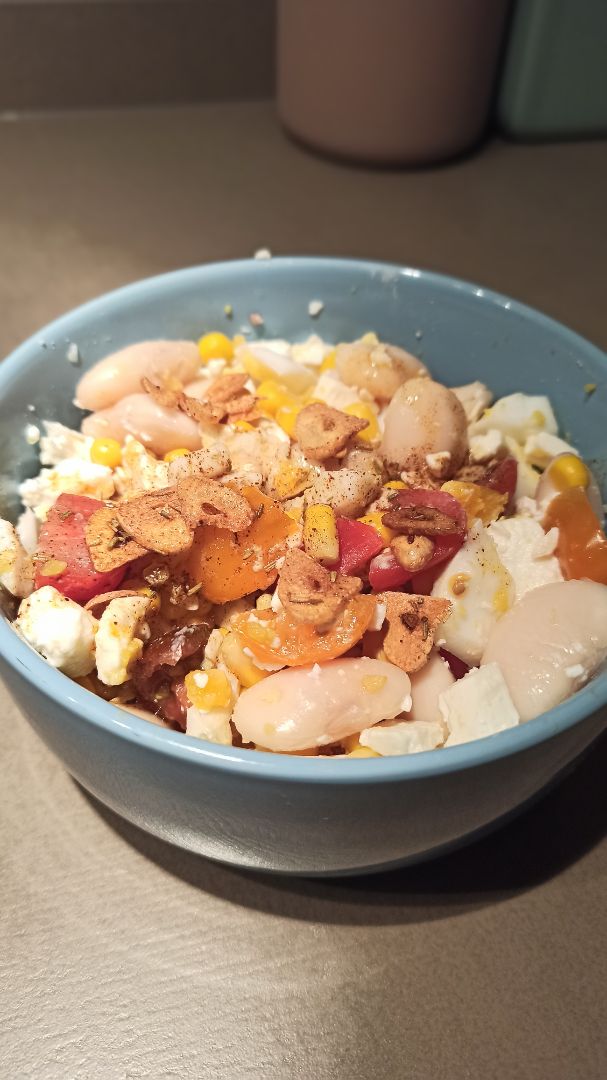 Ensalada de alubias blancas Ensalada de alubias blancas