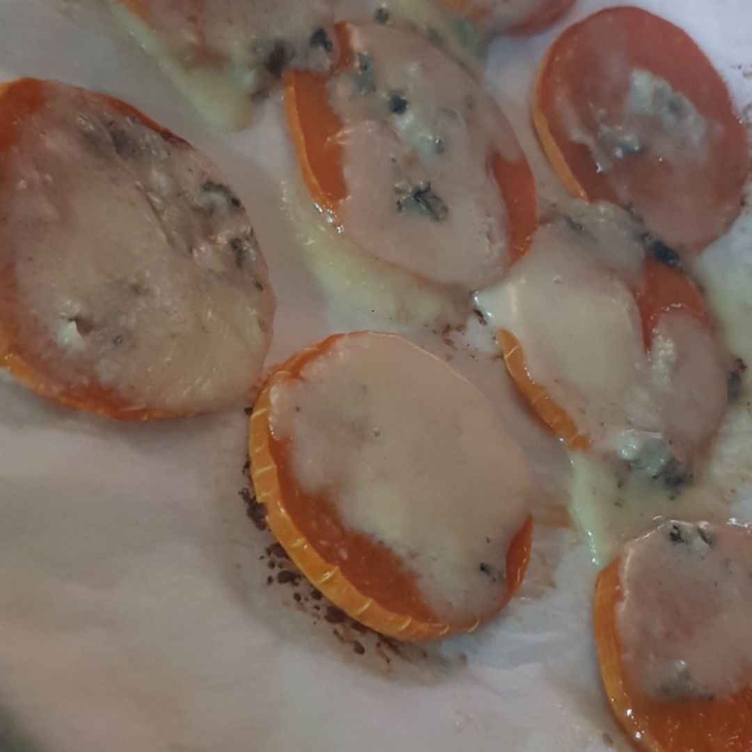 Mini pizza de calabaza Mini pizza de calabaza
