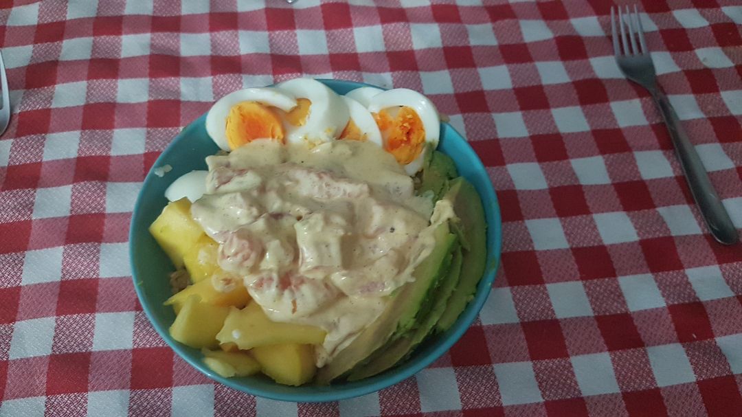 Poke salmón Poke salmón