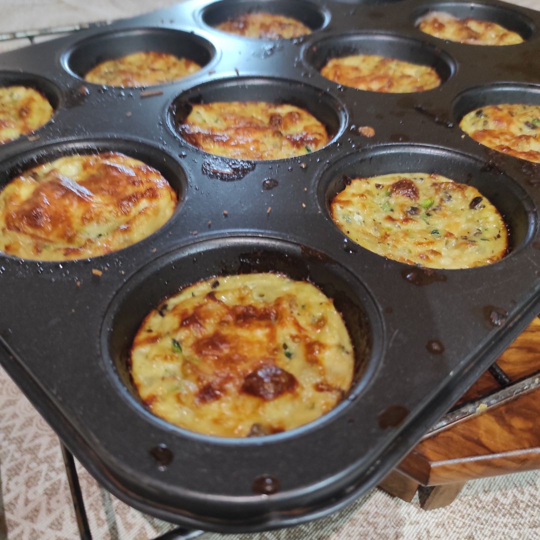 Muffins salados (MUF-FITS)Step 0