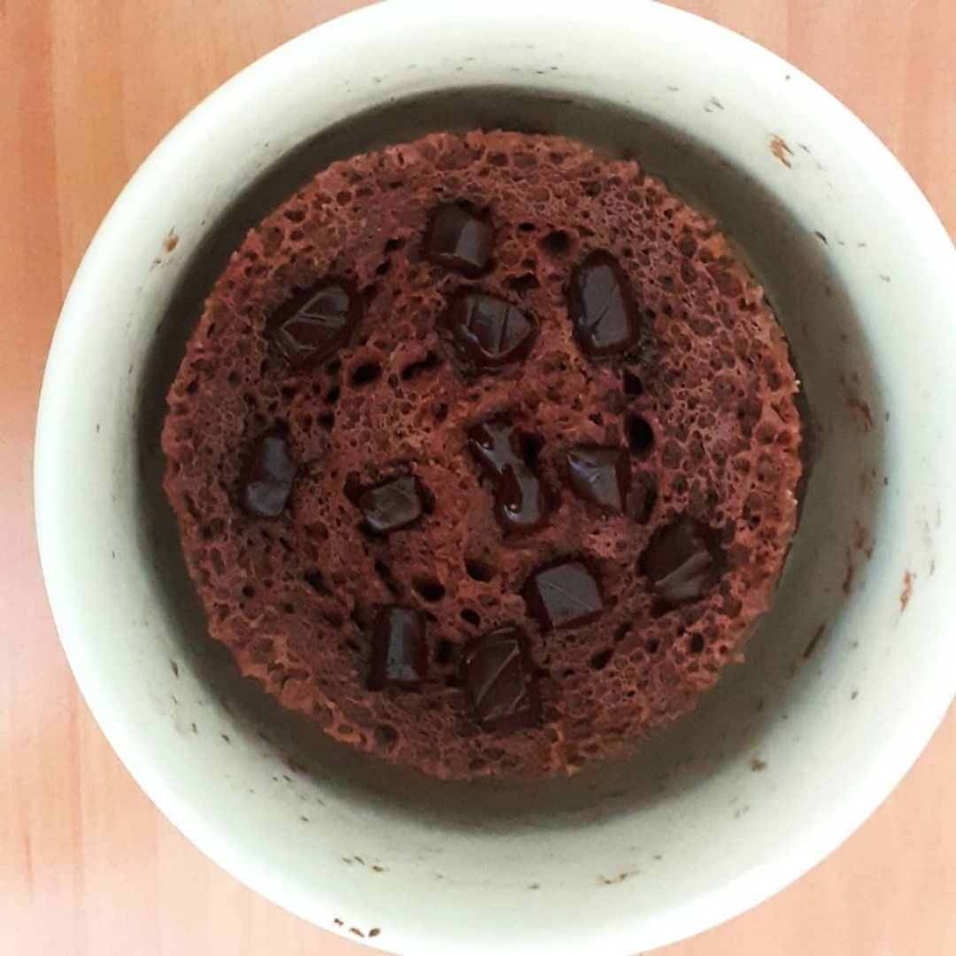 Mug cake saludable 