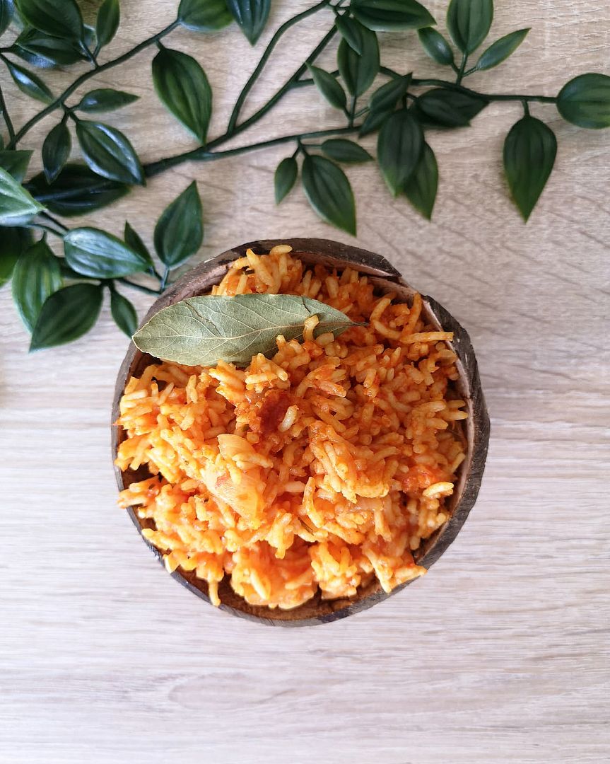 Arroz Jollof 🍅🥄 Arroz Jollof 🍅🥄