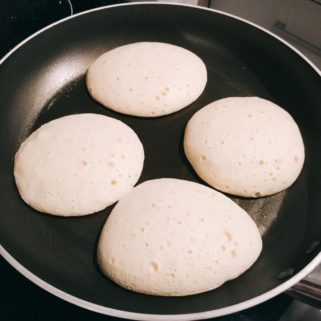 Tortitas japonesas Paso 4 Tortitas japonesas Paso 4