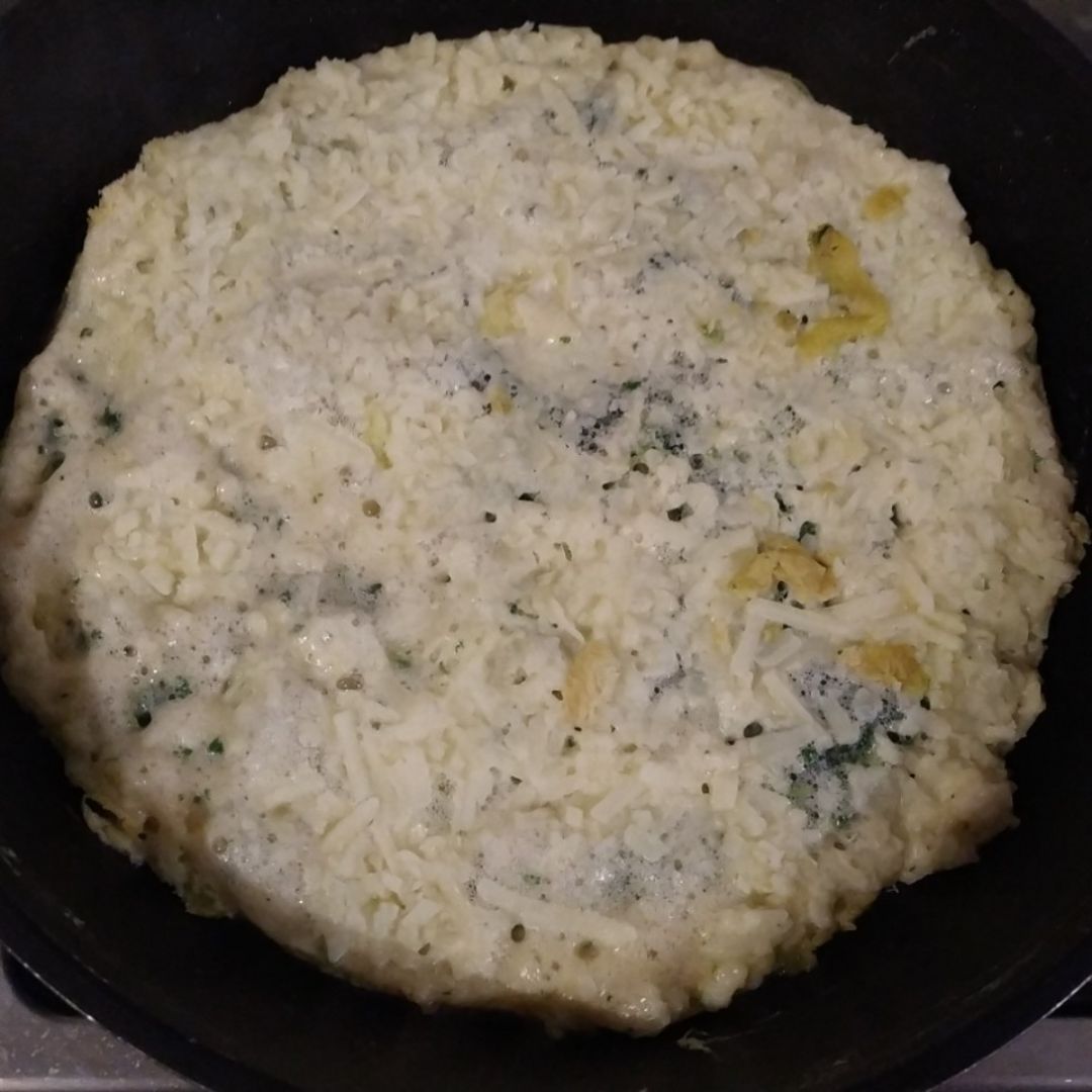 Tortilla de espinacas y queso. Paso 1 Tortilla de espinacas y queso. Paso 1