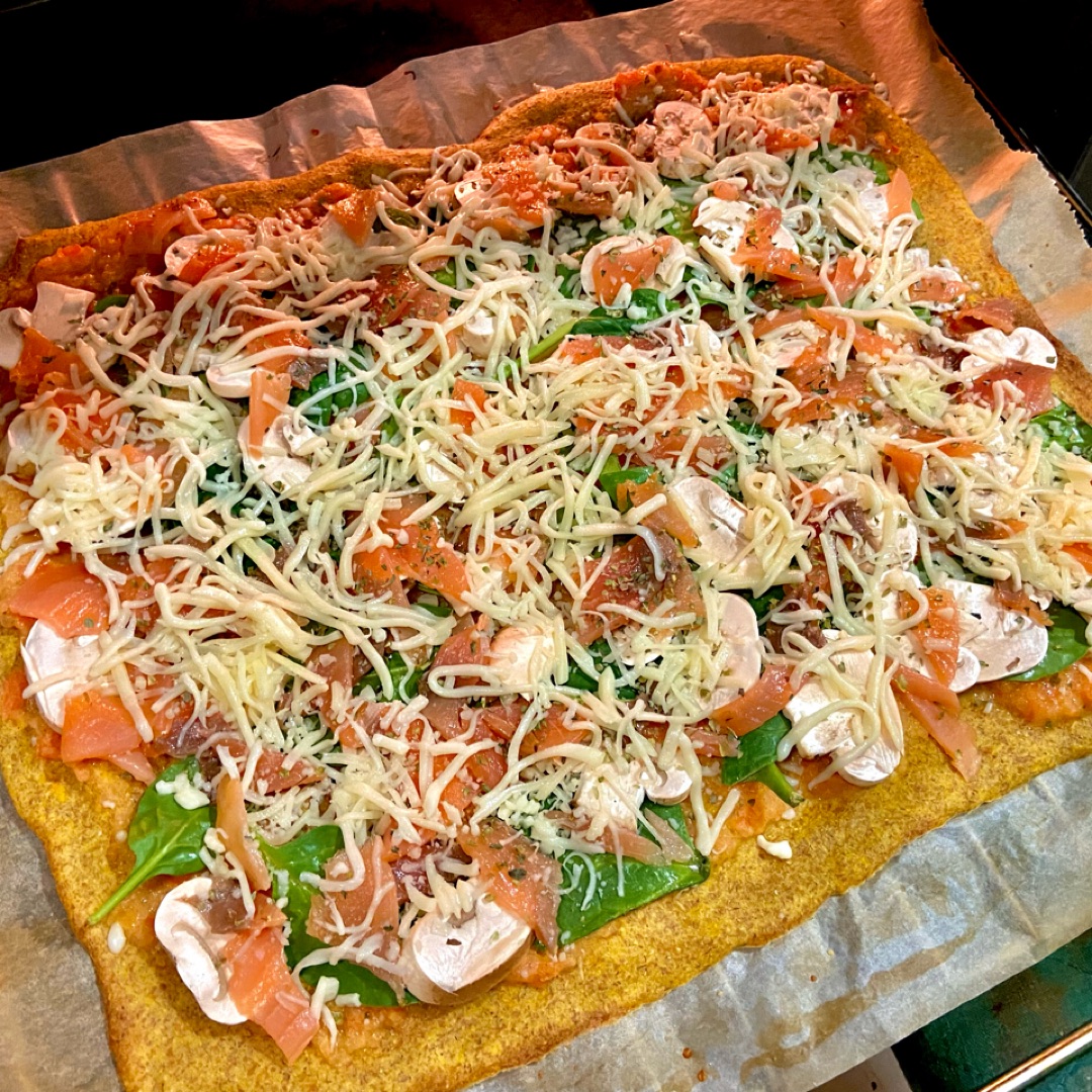 Pizza base de calabaza Step 0