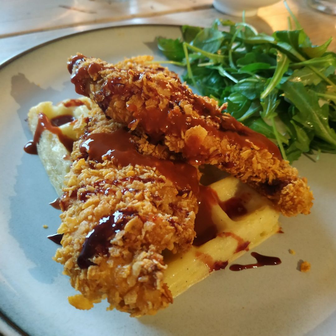 Chicken and waffles Chicken and waffles