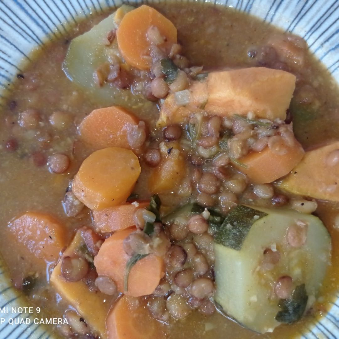 Lentejas al estilo Hindú