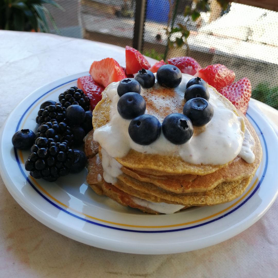 Pancakes de avena