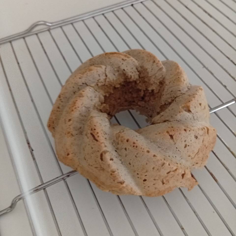 Bizcocho avena con aove Bizcocho avena con aove