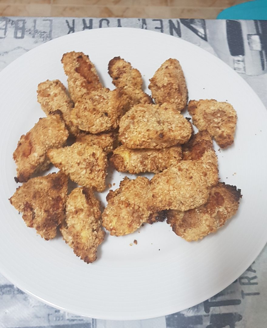 Nuggets de pollo saludables Nuggets de pollo saludables