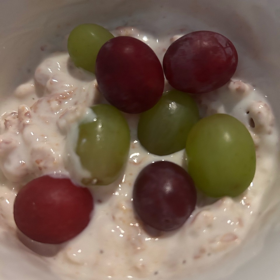 Yogurt de avena con espelta hinchada Yogurt de avena con espelta hinchada