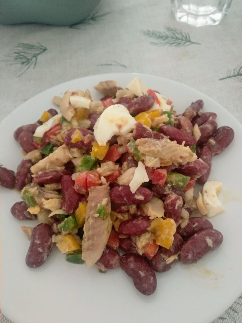 Ensalada de alubias rojas Ensalada de alubias rojas