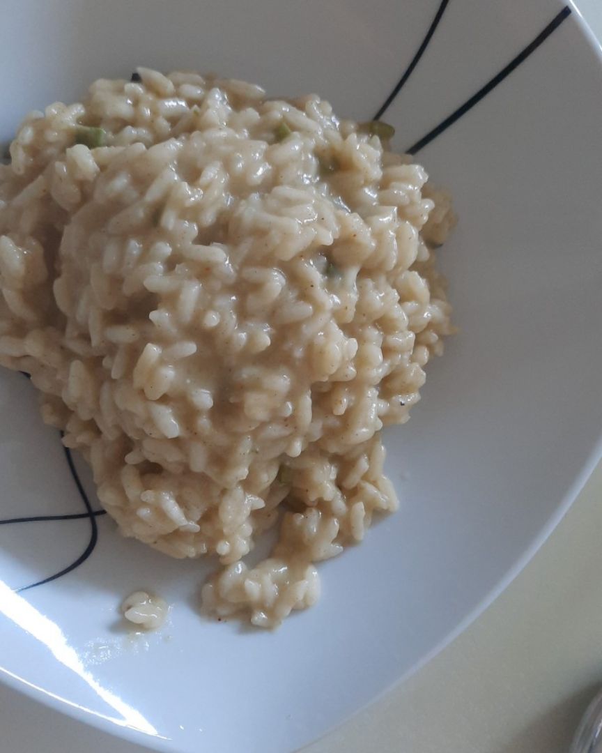 Risotto de espárragos verdes Risotto de espárragos verdes