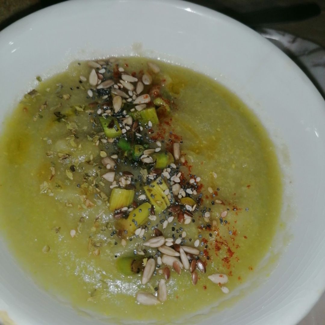 Puré de lechuga y patata Puré de lechuga y patata