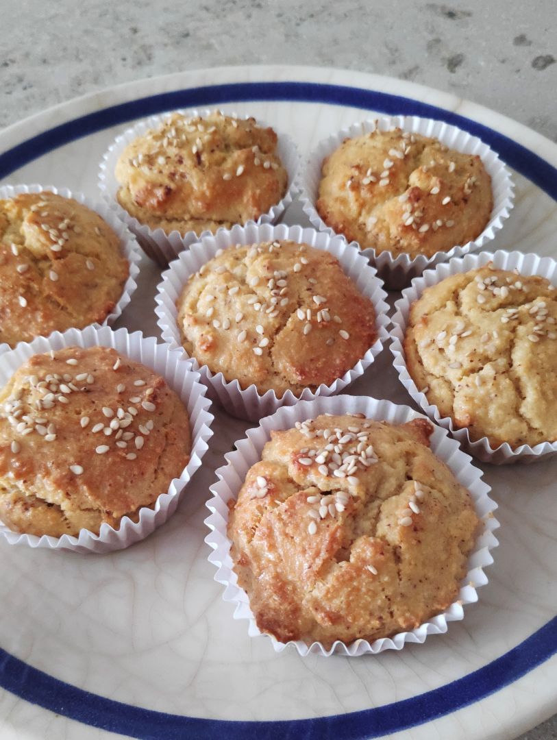 Mini muffins de arándanos Mini muffins de arándanos