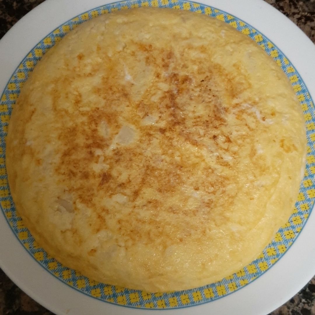Tortilla de Coliflor y Queso 🧀 🥚🧀