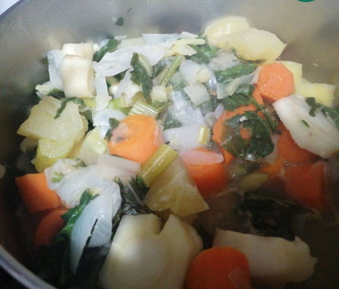 Puré de verduras Paso 1 Puré de verduras Paso 1