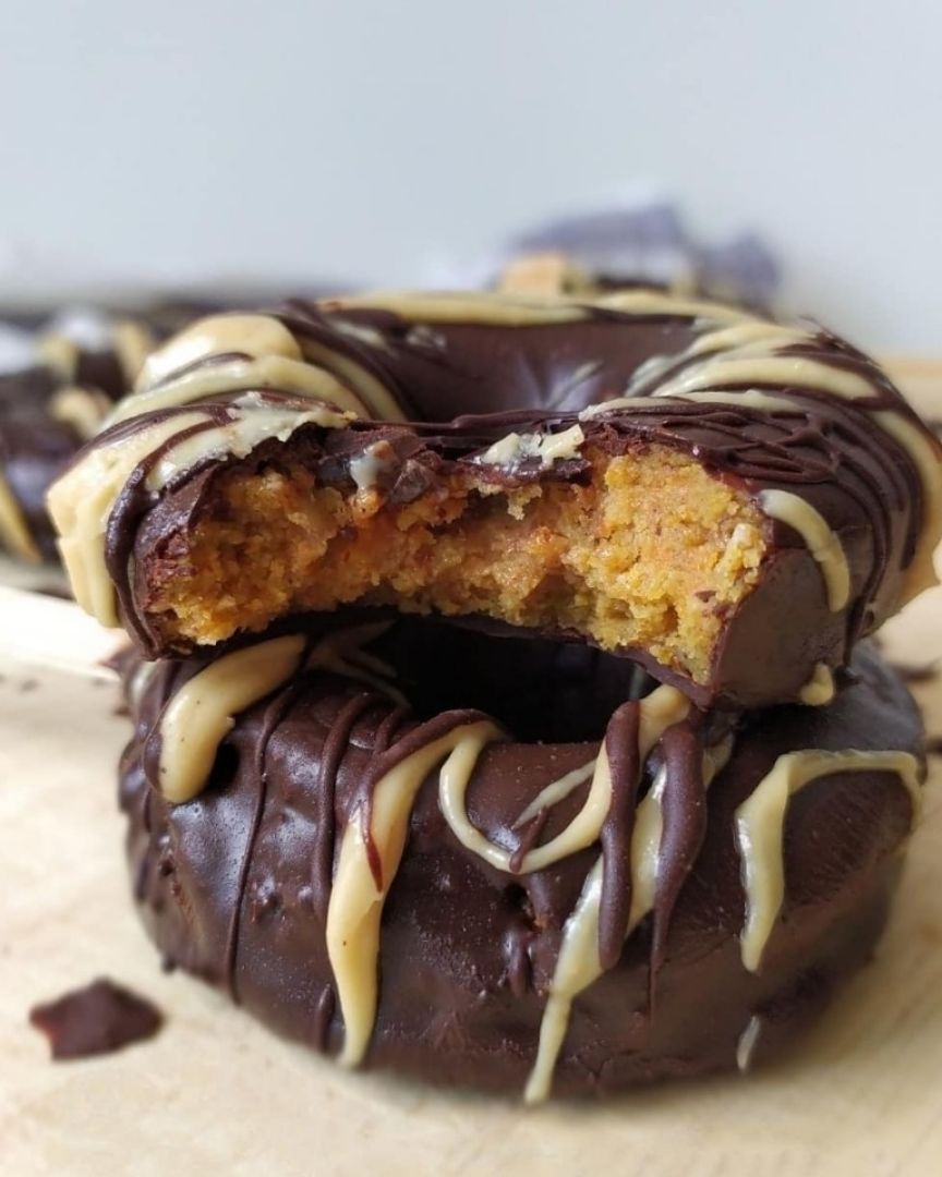 Donuts de carrot cake veganos🥕🍩 Paso 3