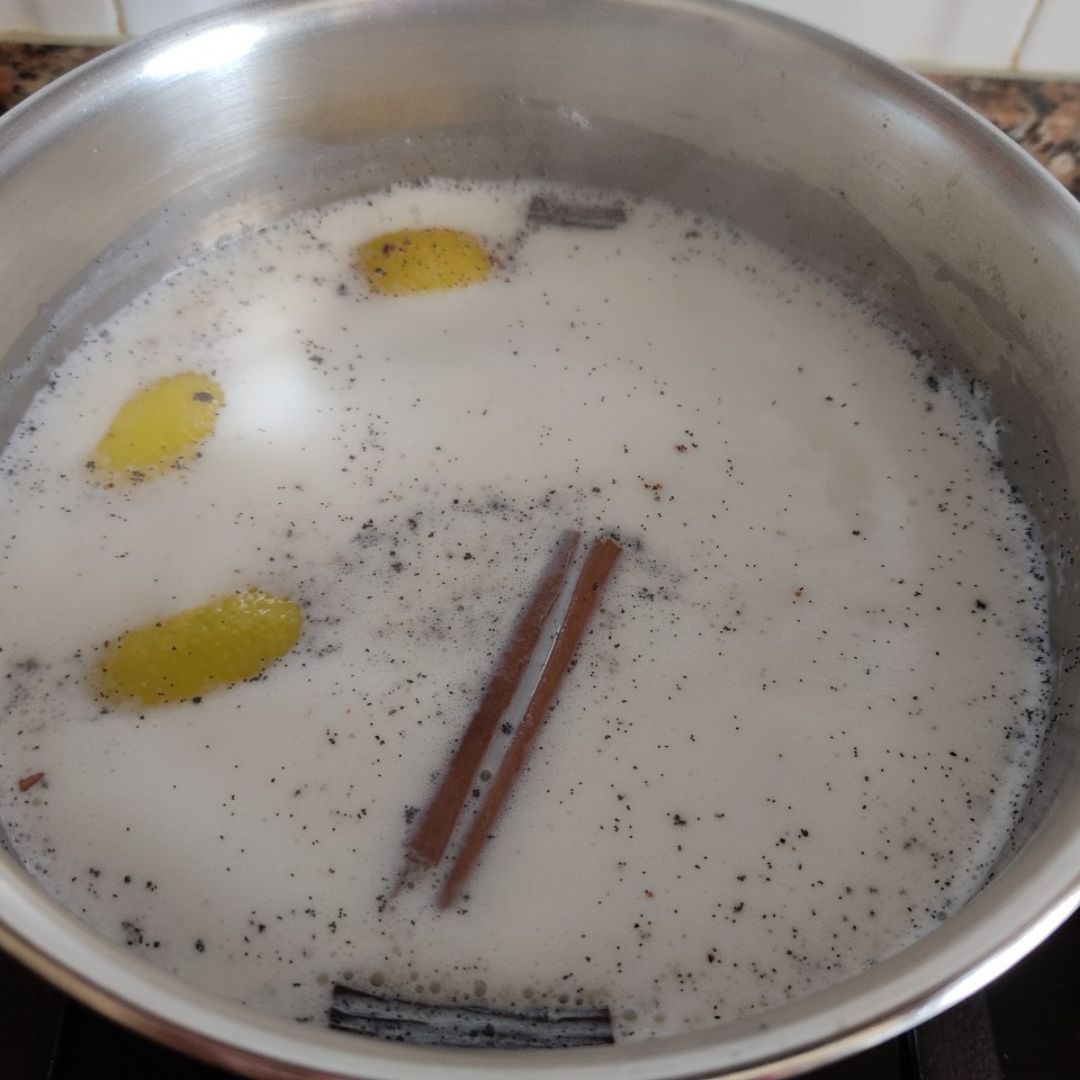 Natillas de vainilla y canela Paso 0 Natillas de vainilla y canela Paso 0