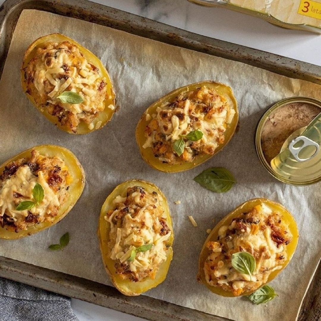 Patatas rellenas de atún Patatas rellenas de atún