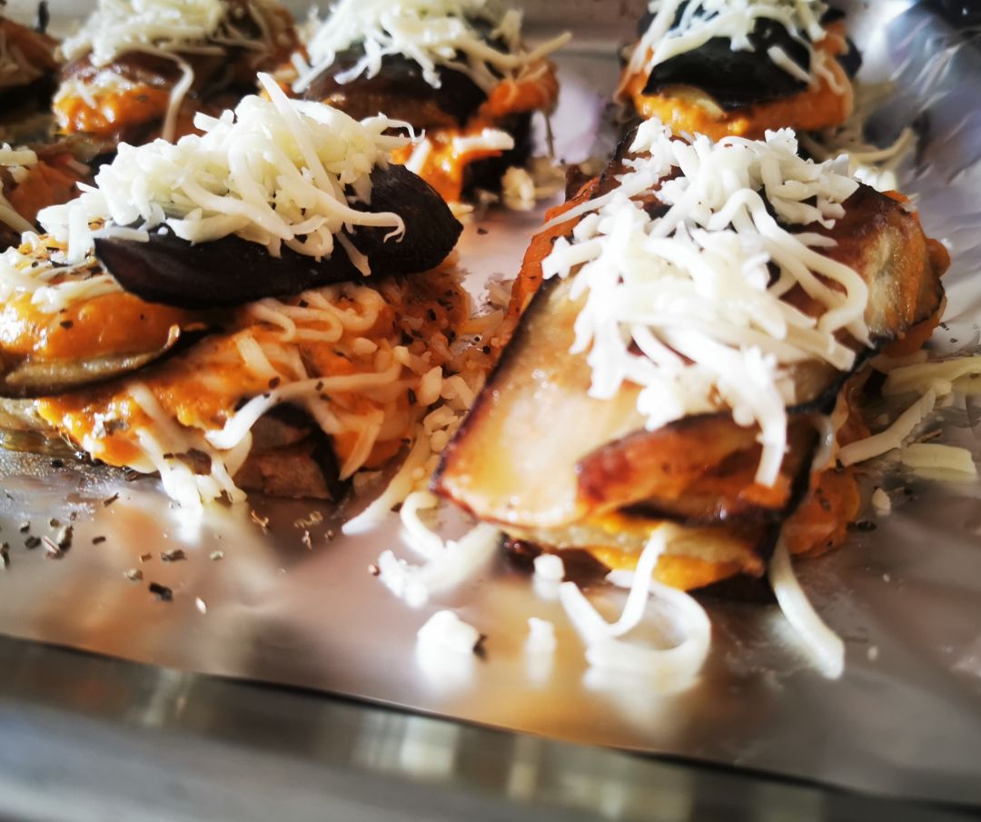 Berenjenas parmigiana 🍆😍 Paso 1 Berenjenas parmigiana 🍆😍 Paso 1