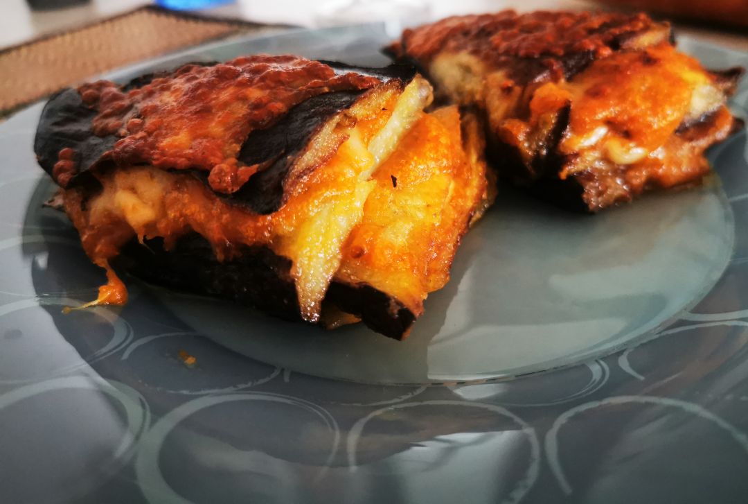 Berenjenas parmigiana 🍆😍 Paso 4 Berenjenas parmigiana 🍆😍 Paso 4