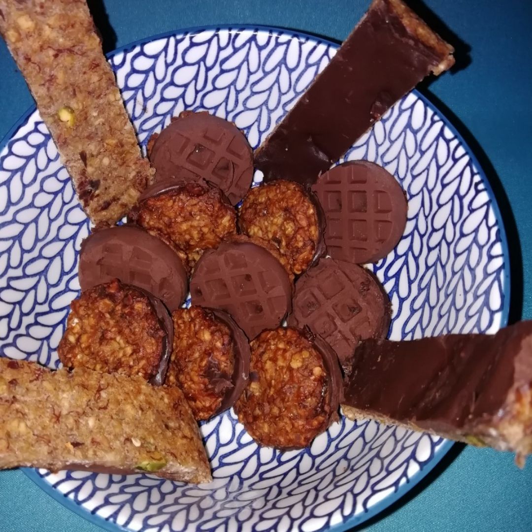 Galletas de avena con chocolate Galletas de avena con chocolate