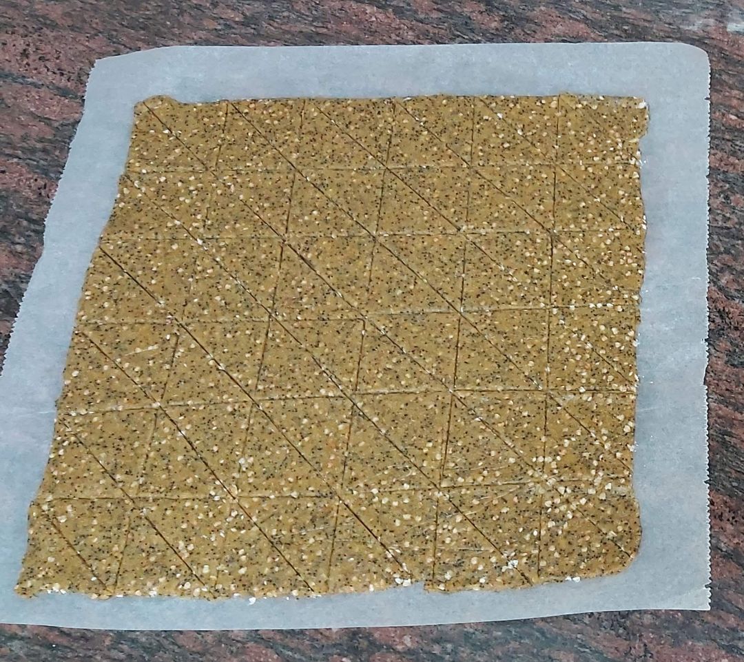Crakers de garbanzo Paso 2 Crakers de garbanzo Paso 2