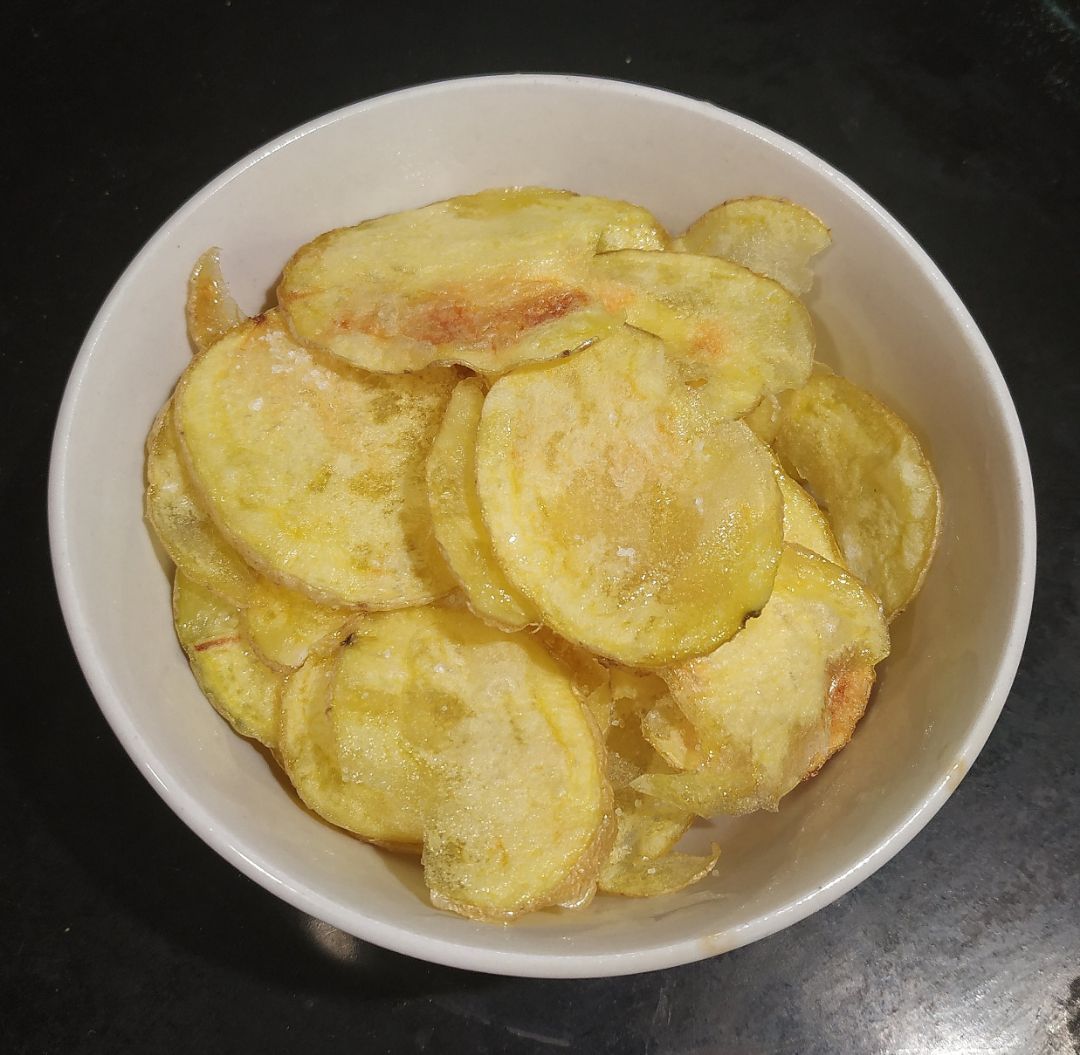 Patatas "fritas" de bolsa al microondasStep 0