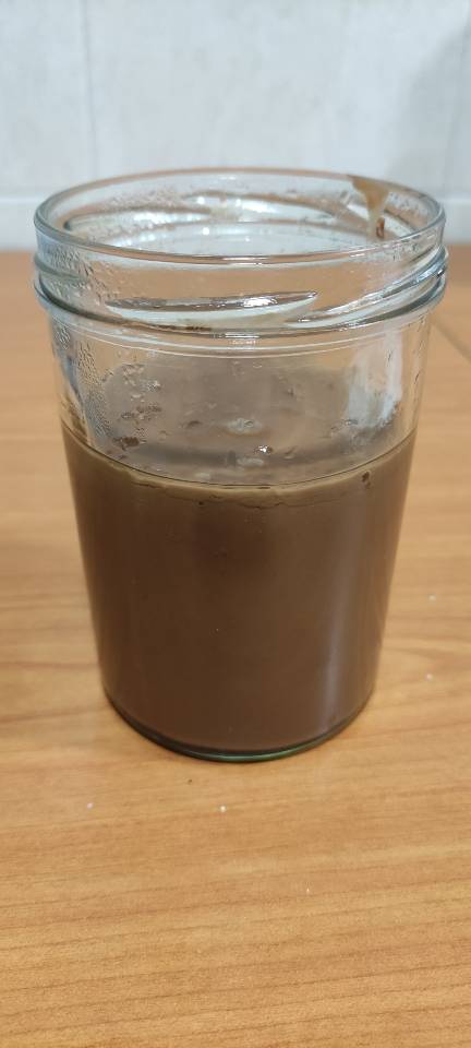 Chocolate con cacao puro y avena 