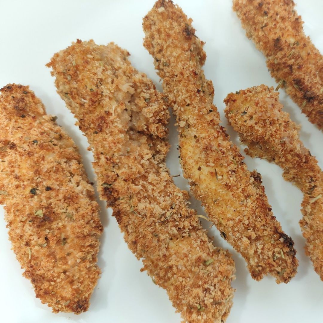 Fingers de pollo al horno 