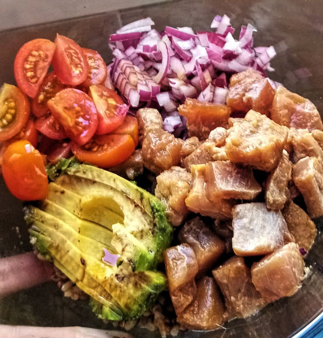 Poke de atún Poke de atún