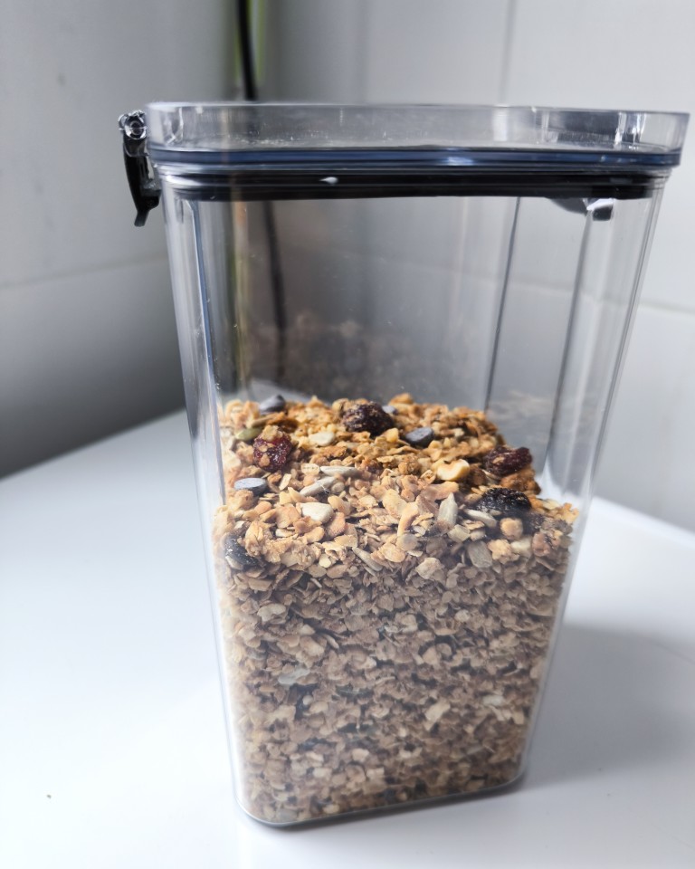 Granola casera con miel Paso 3 Granola casera con miel Paso 3