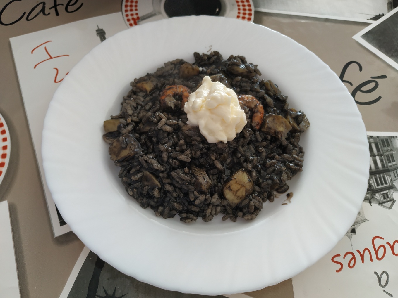 Arroz negro (con Ali Oli)Step 0