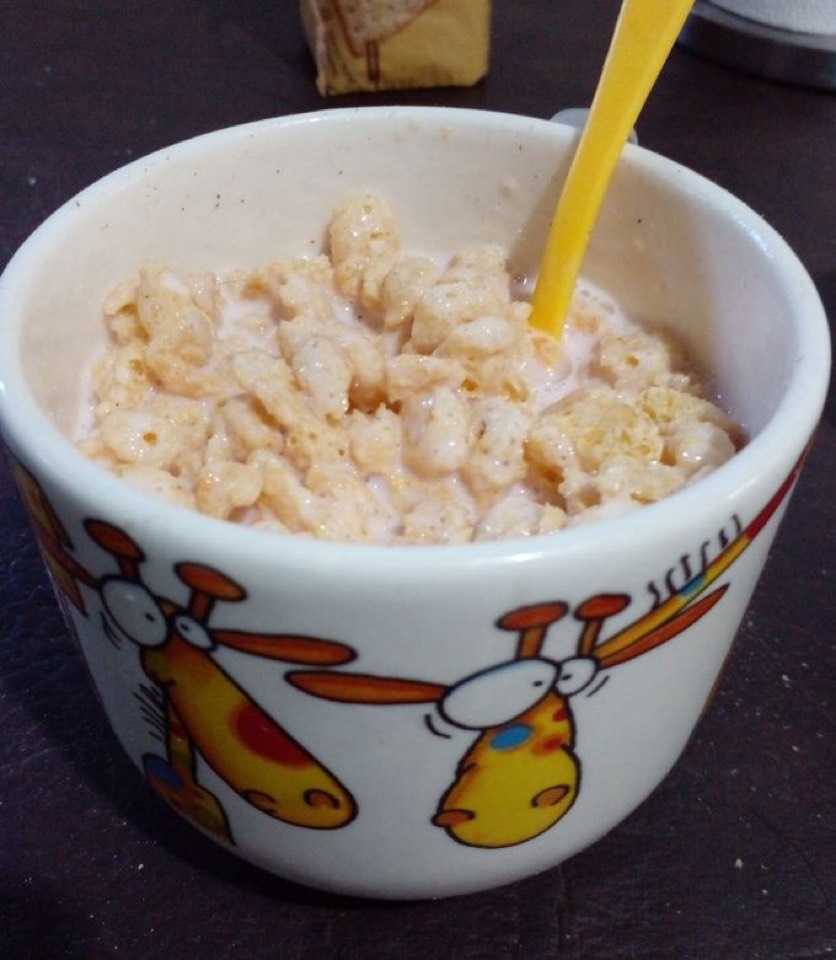 Kéfir con proteína y cereales