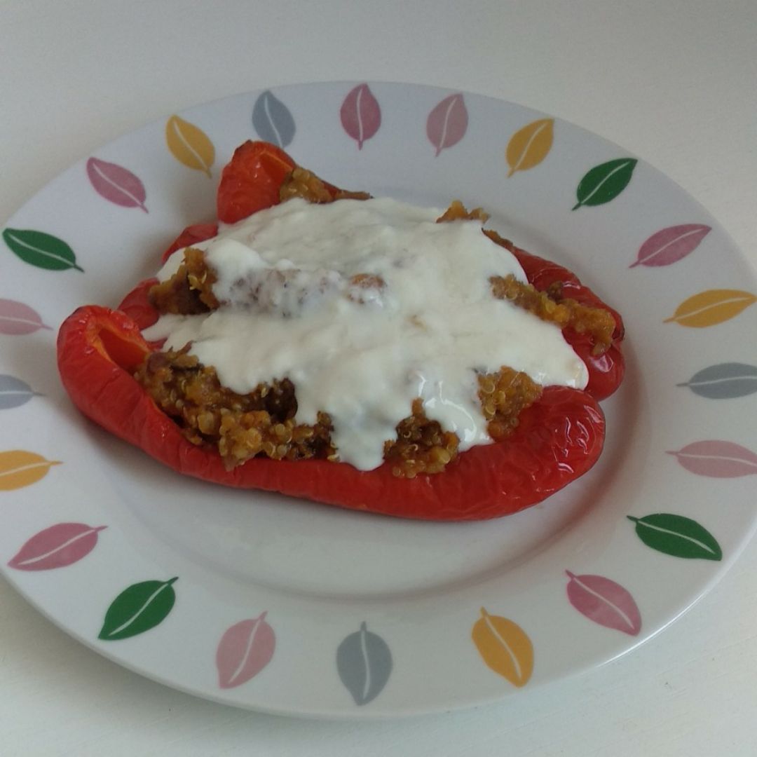 Pimiento relleno. Pimiento relleno.