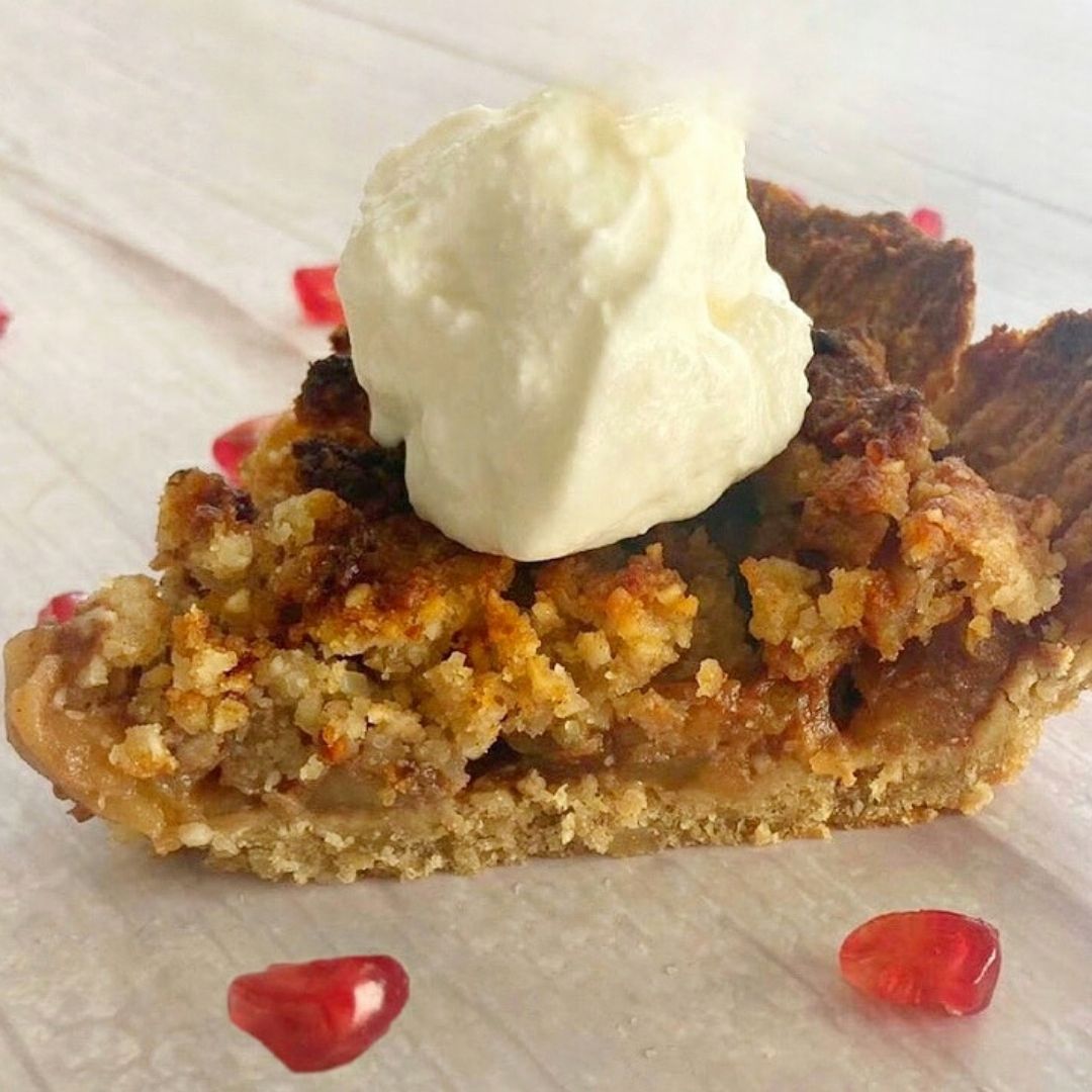 CRUMBLE DE MANZANA 🍎🥧 CRUMBLE DE MANZANA 🍎🥧