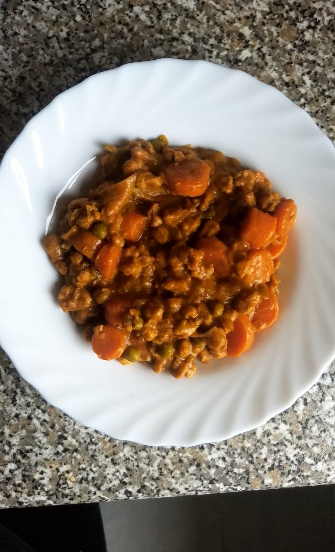 Guiso de soja texturizada🥄💚 Guiso de soja texturizada🥄💚