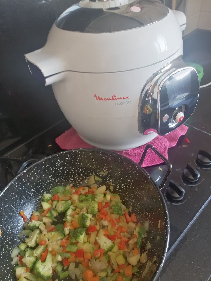 Arroz integral con verduras y pechuga a la plancha Paso 0 Arroz integral con verduras y pechuga a la plancha Paso 0