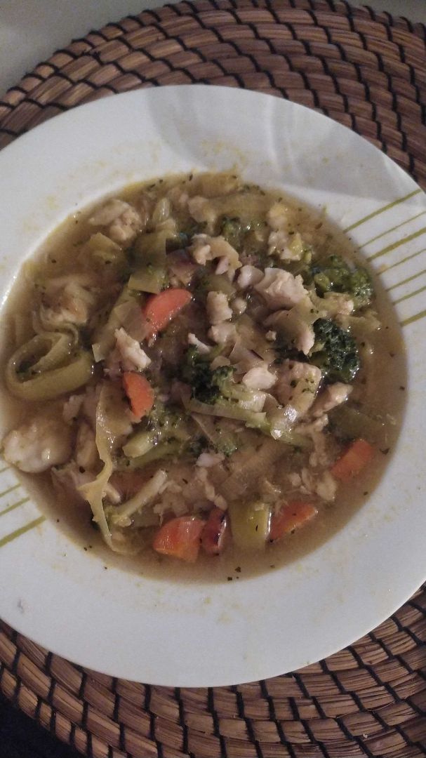 Sopa de merluza Sopa de merluza
