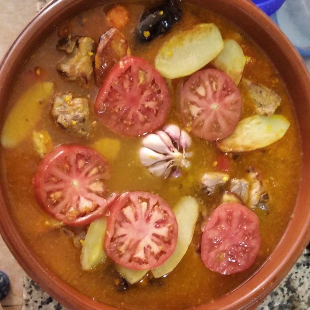 Arrós al forn ( De la terreta)😋 Paso 5 Arrós al forn ( De la terreta)😋 Paso 5