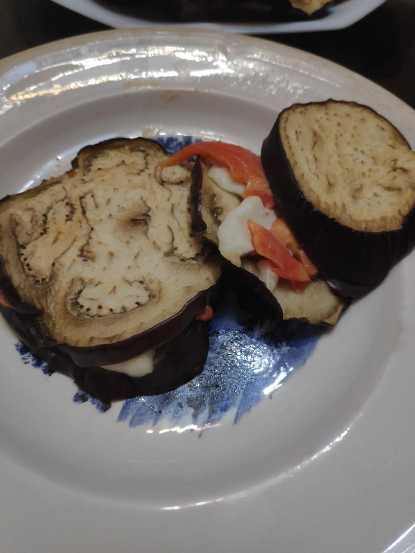 Mini sándwich de berenjena 🍆 Mini sándwich de berenjena 🍆