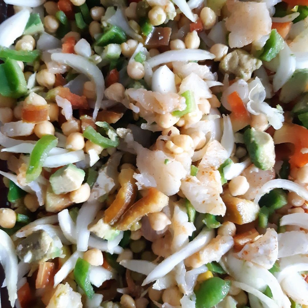 Ensalada de garbanzos Ensalada de garbanzos