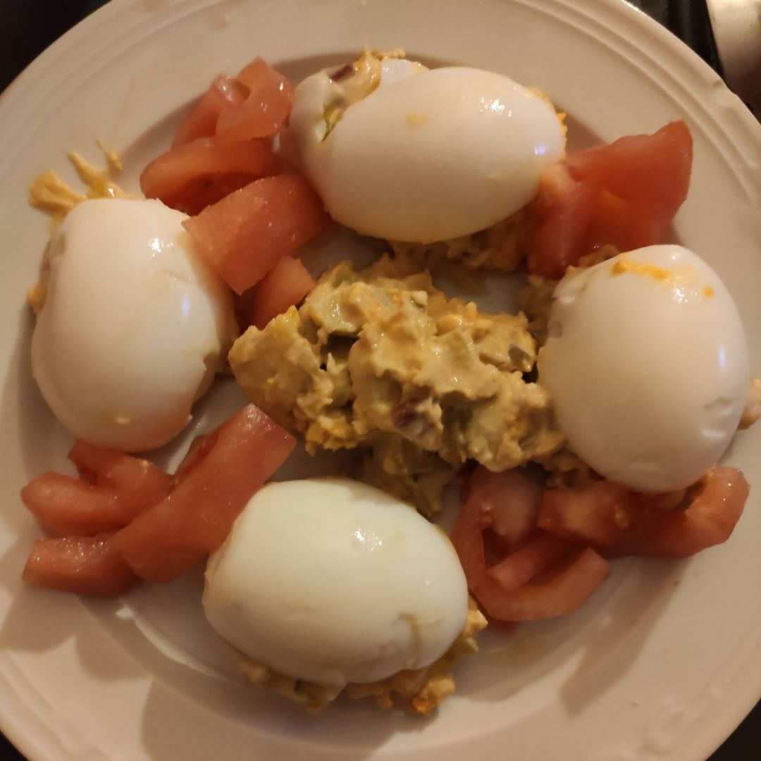 Huevos rellenos Huevos rellenos