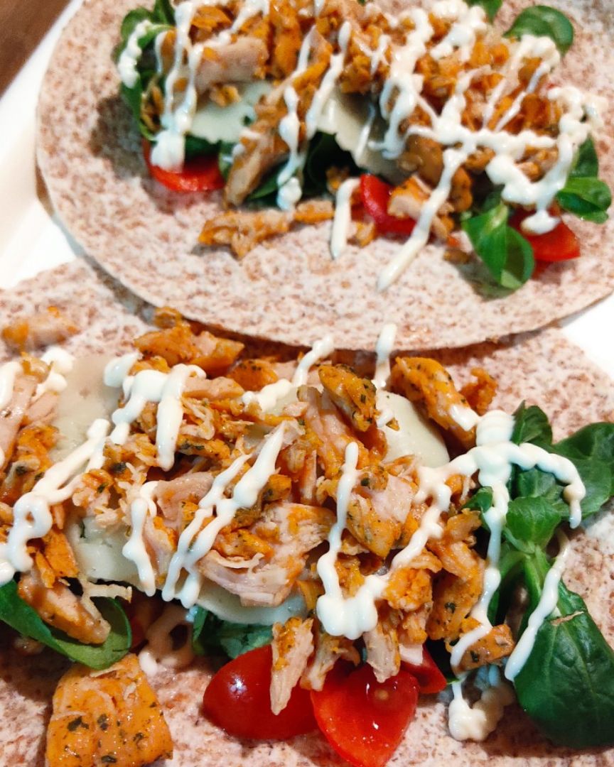 Wrap de pollo Wrap de pollo