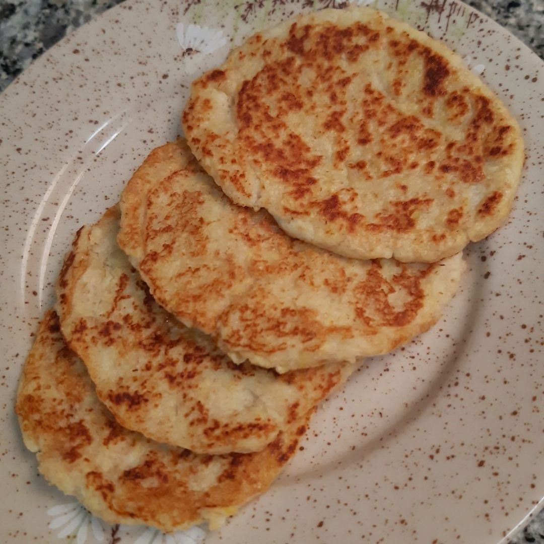 Tortitas De Manzana Light 🍎🥞 Paso 3